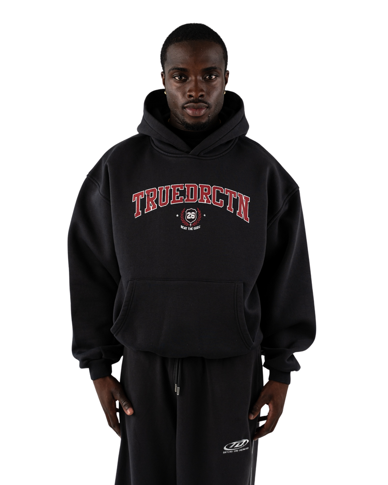 TD Oversized Hoodie Washed Black