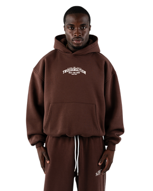 TD Oversized Hoodie Brown