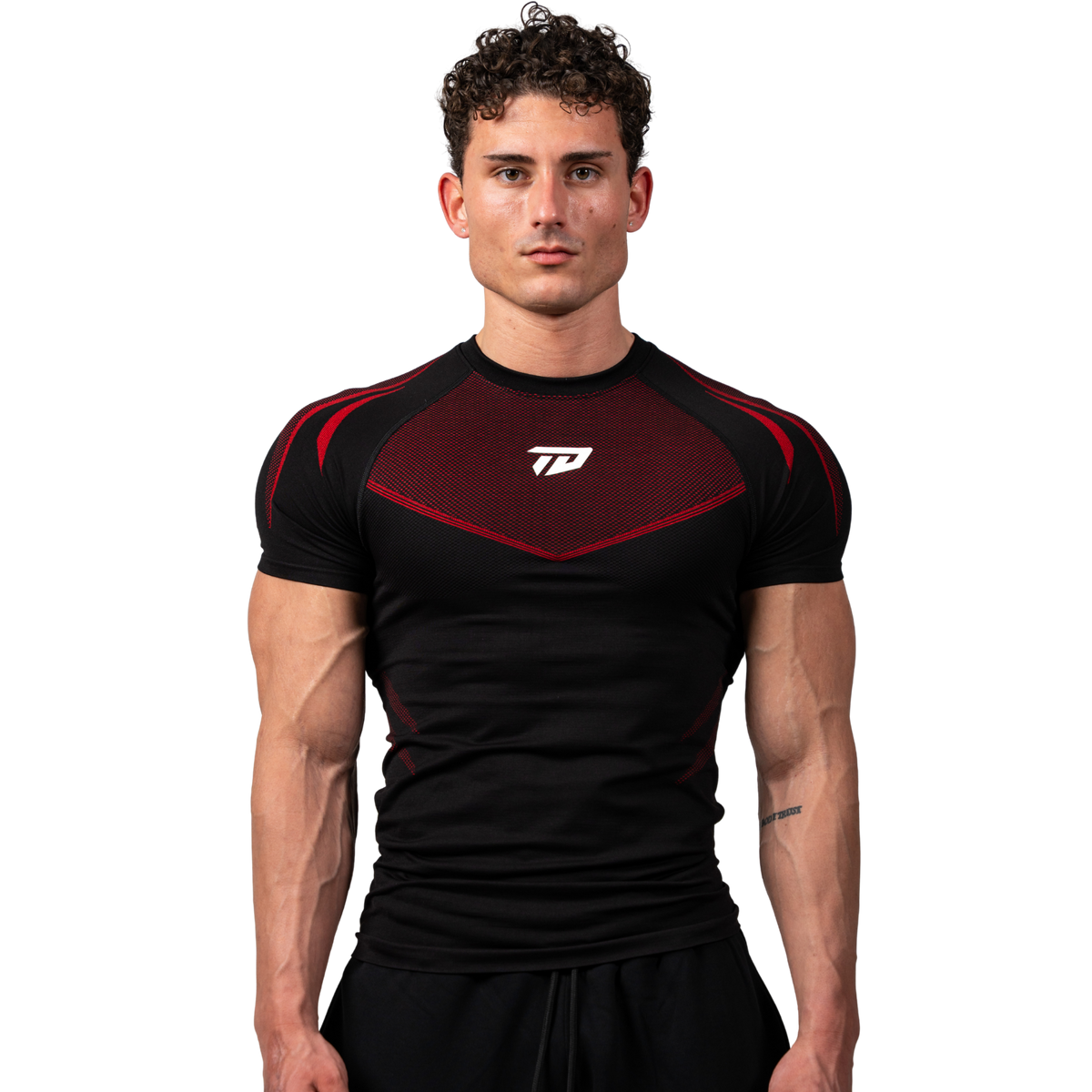 Horizon Tee Inferno Red
