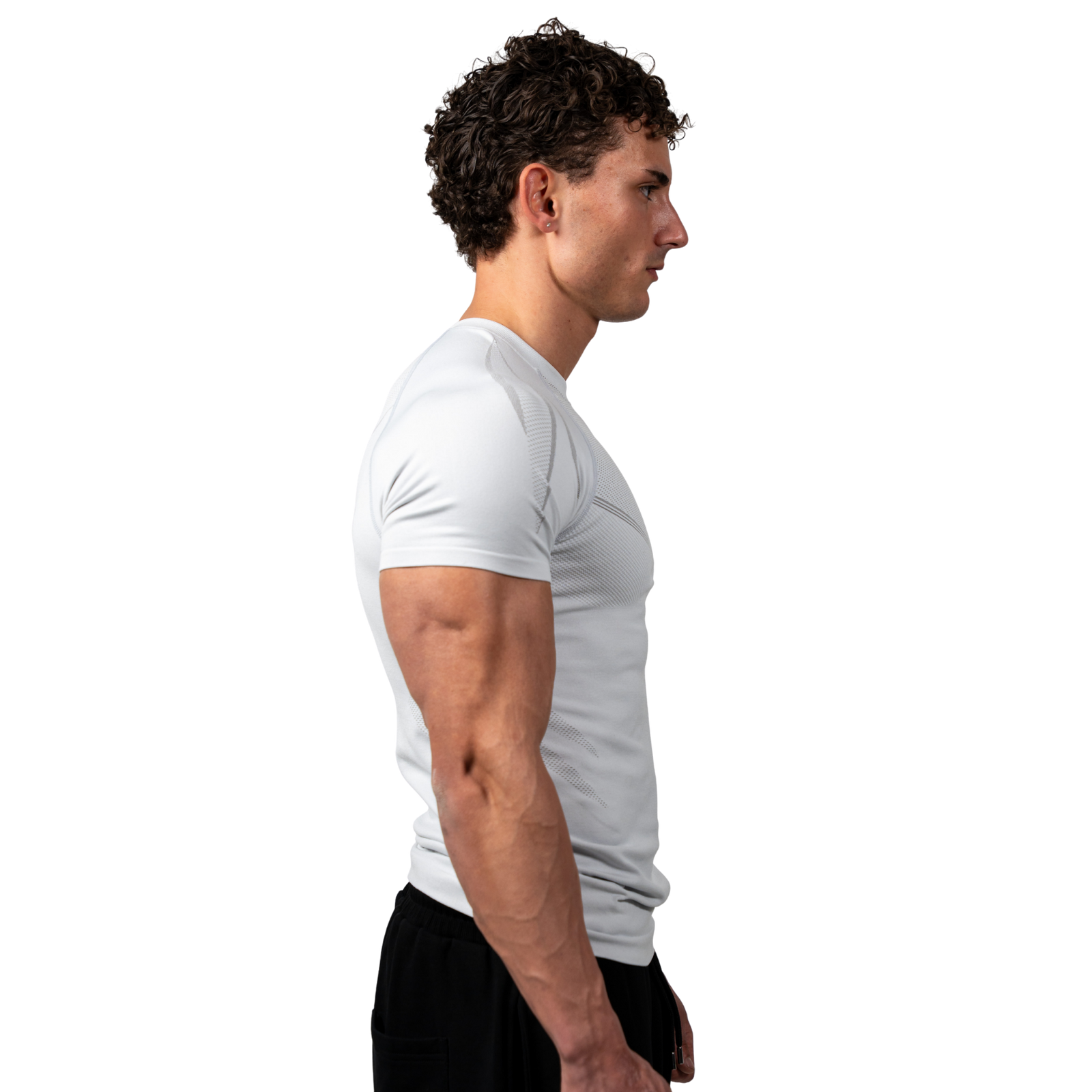 Horizon Tee Cold Grey