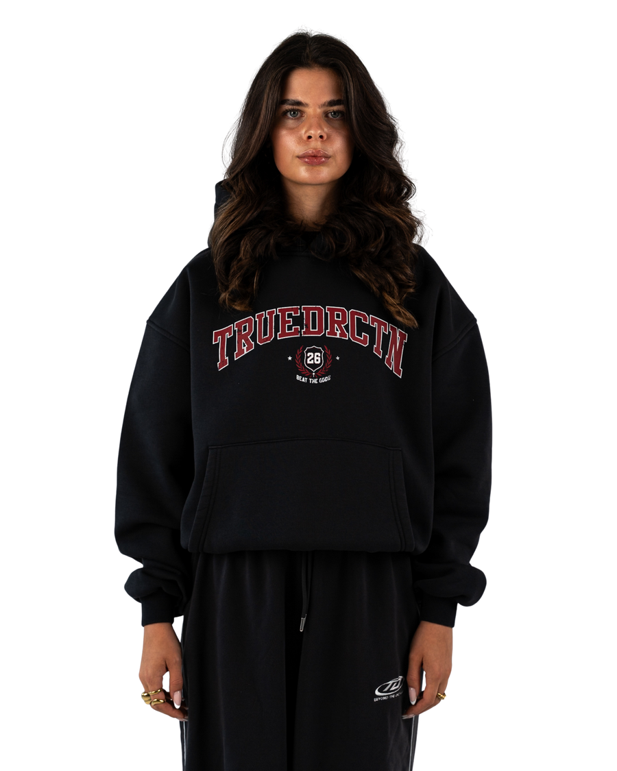 TD Oversized Hoodie Washed Black
