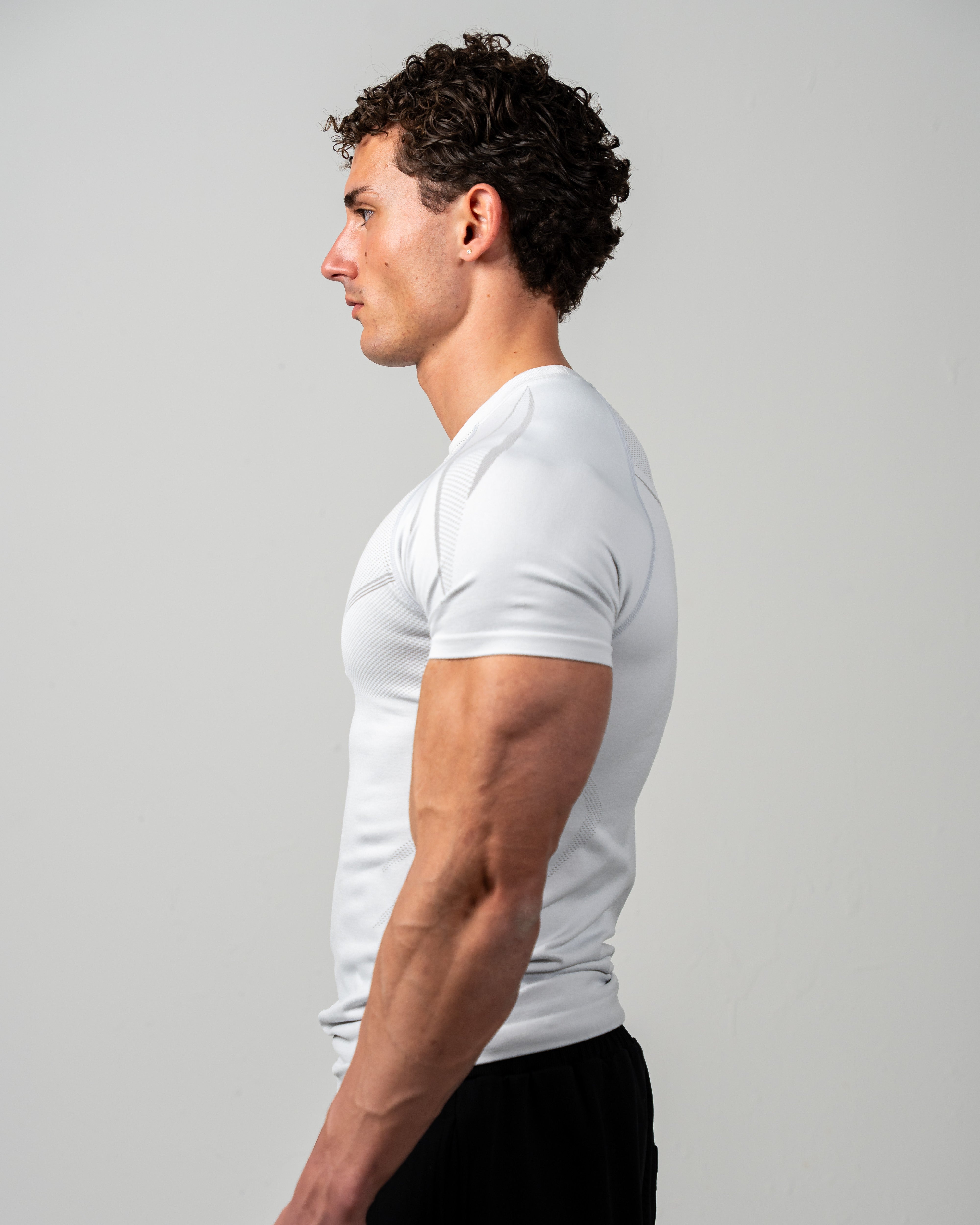 Horizon Tee Cold Grey