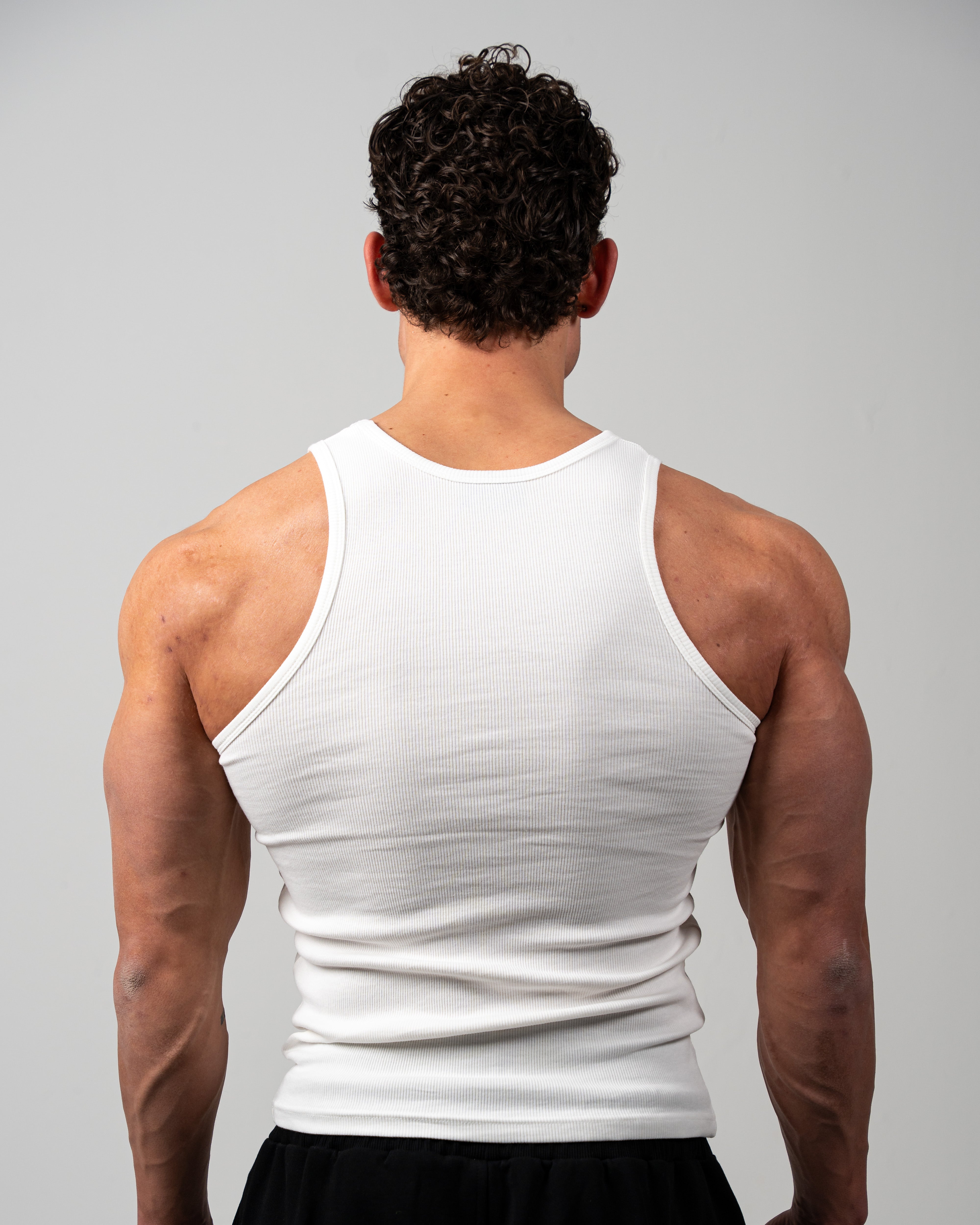 Ripped Tank White