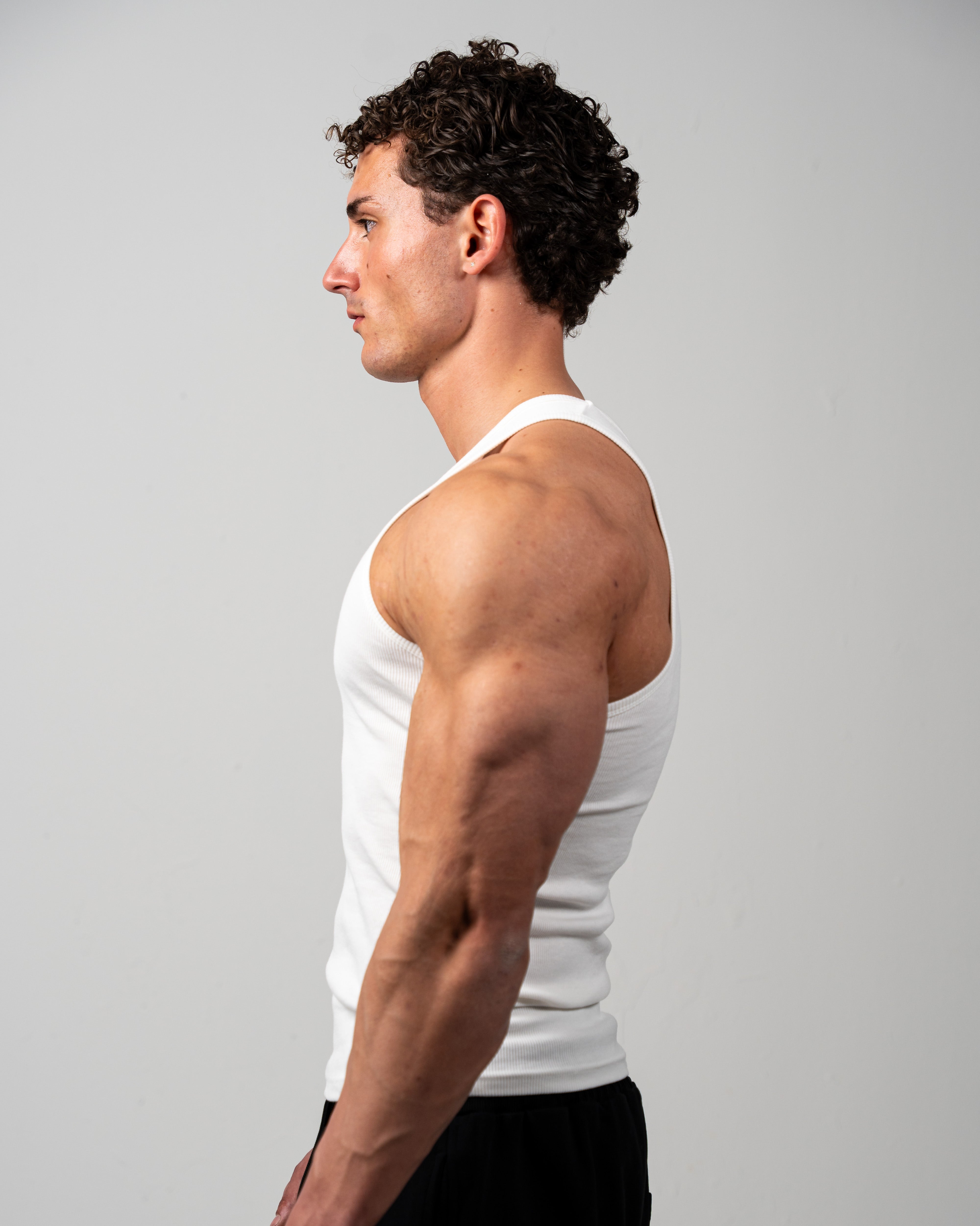 Ripped Tank White